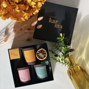 Wellbeing candle gift set