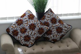 Ankara throw pillow cushion covers
