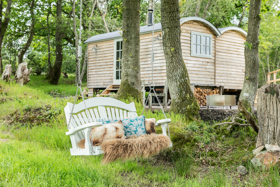 Dimpsey Yonder Shepherd's Hut at Dimpsey Somerset