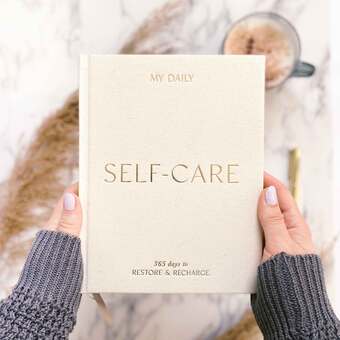 luxury self-care planner