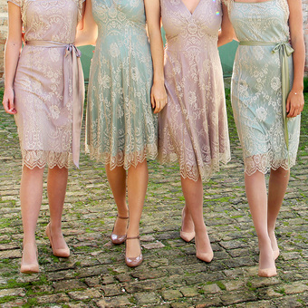 Bespoke bridesmaid dresses