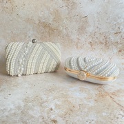 Pearl ivory clutches