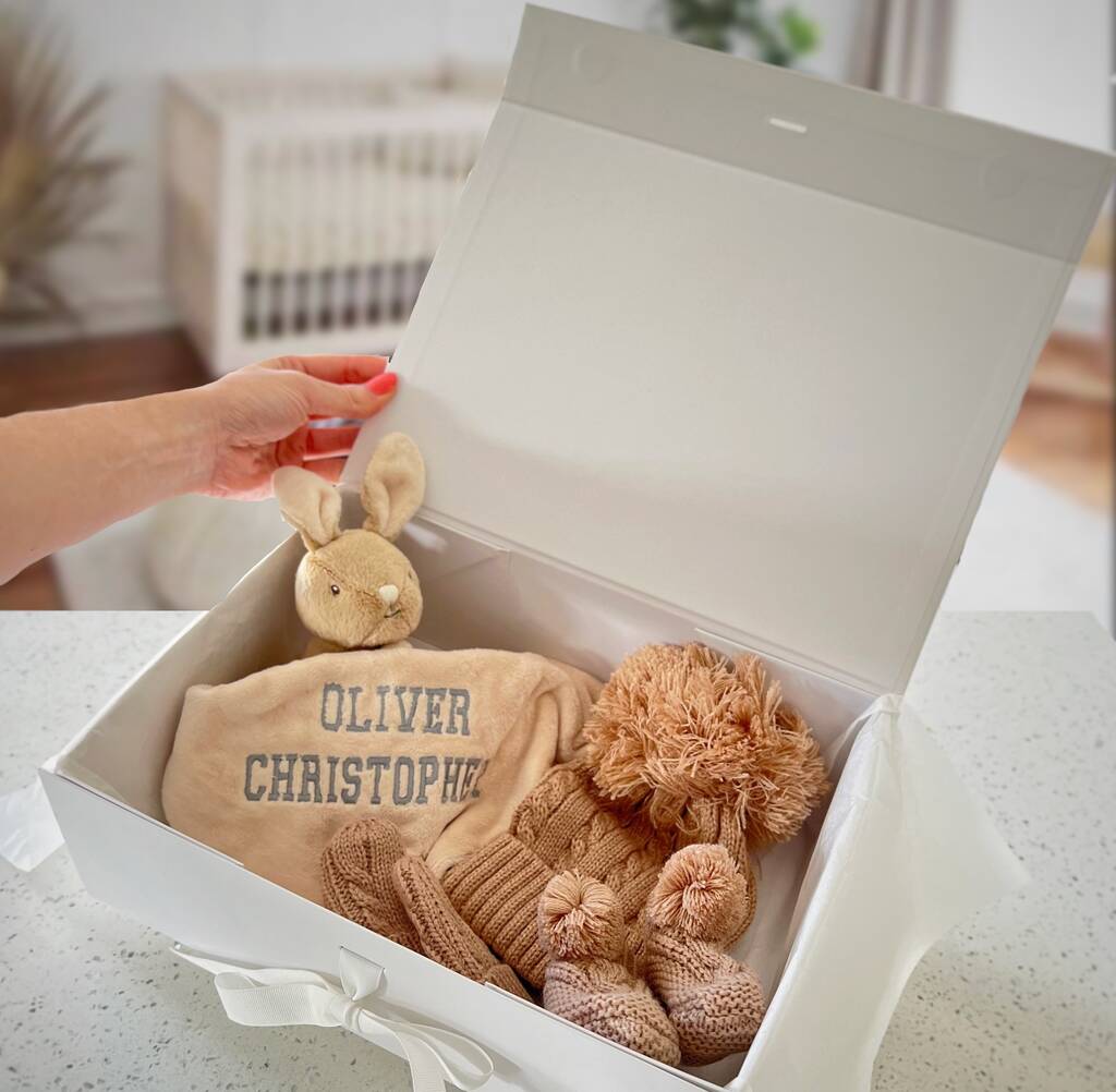 Personalised Baby Bunny Gift