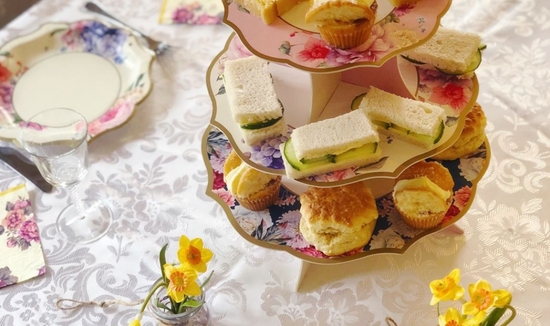 Afternoon Tea at Home tablescape kits and table decorations