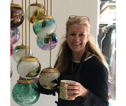 Karen Walker, owner of Roast Designs Chandeliers, a bespoke chandelier company, based in London that specialise in designing and making unique chandeliers.
