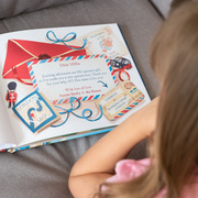 Write your own dedication message in our cleverly personalised children's book.