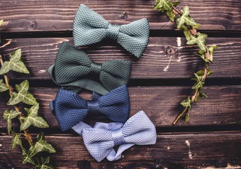 Knitted Bow Ties
