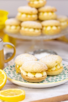 Lemon Viennese Biscuits