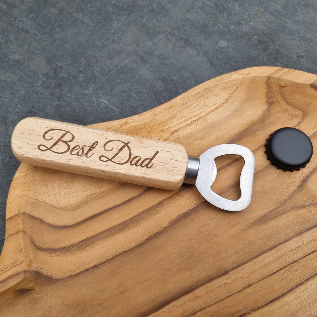 Personalised Barware Bottle Opener Gift