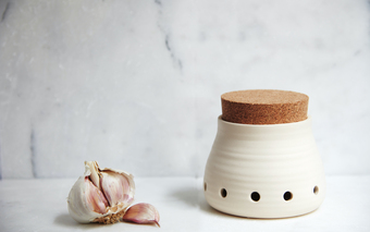 ceramic garlic keeper