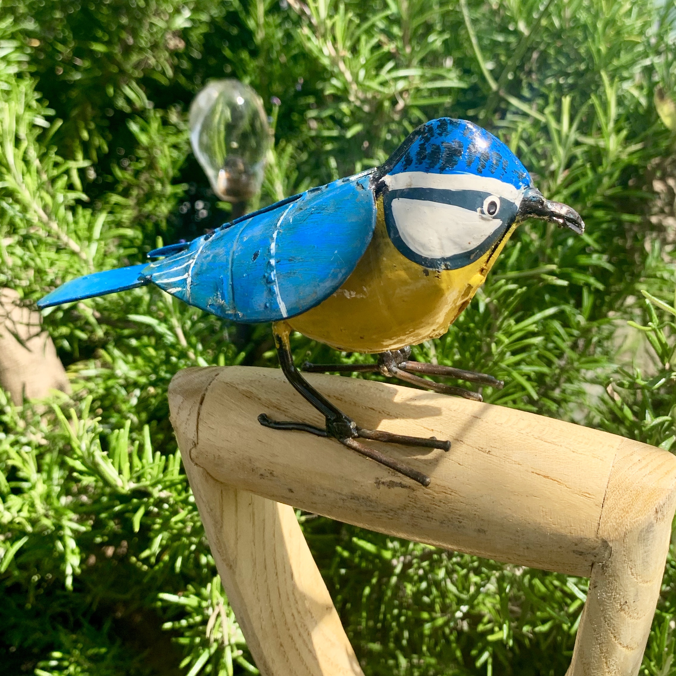 Bluetit Garden Sculpture  