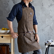  Leather And Canvas Apron
