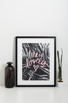 Sadler Jones Life is Lovely A3 Print