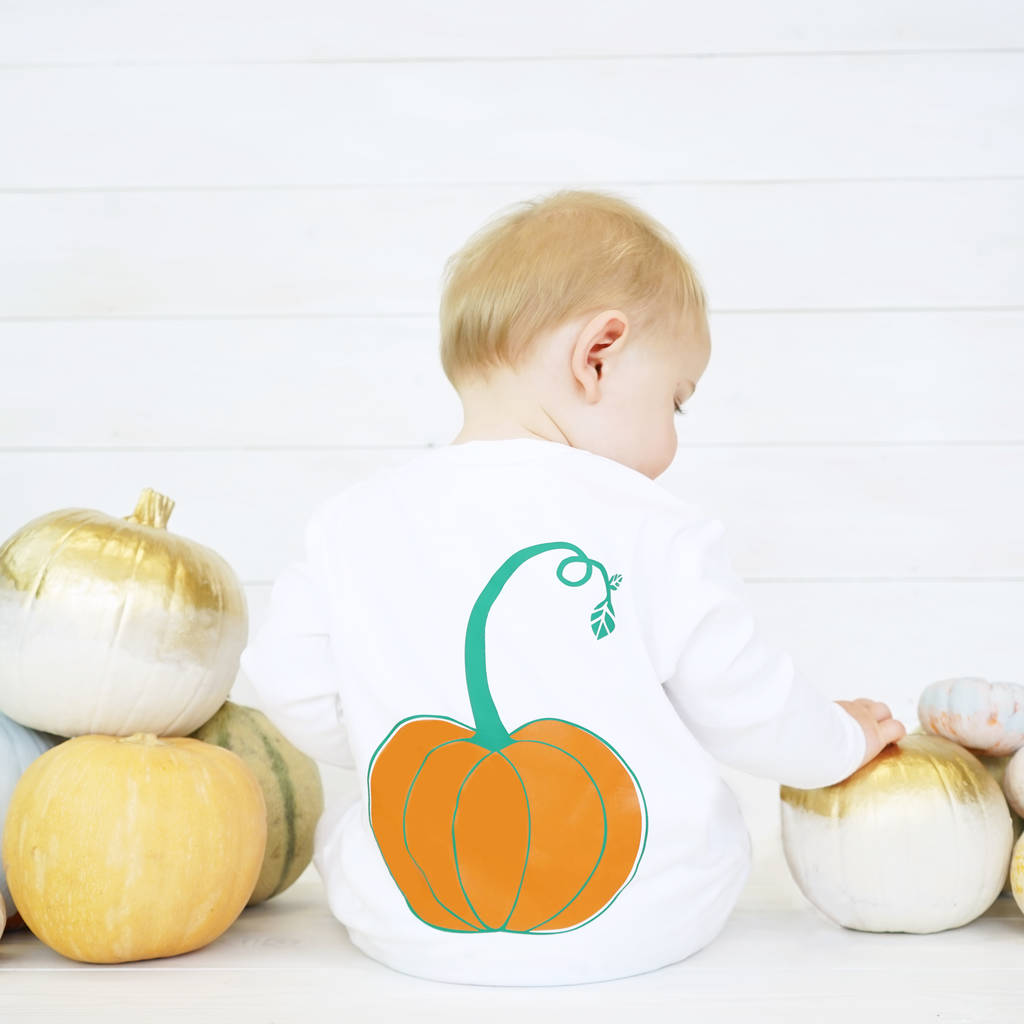 Pumpkin Baby Sleepsuit  