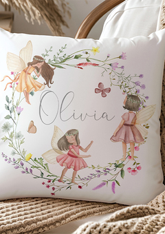 personalised fairy cushion