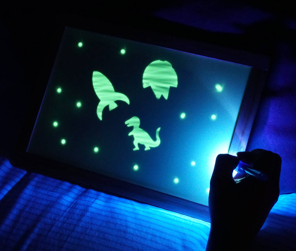 World's Brightest Glow Sketch Drawing Board