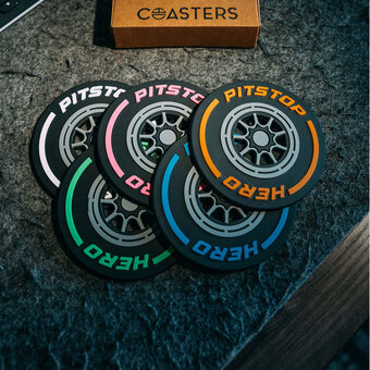 F1 coasters