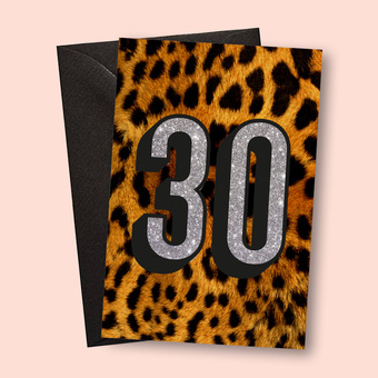30 Leopard Print