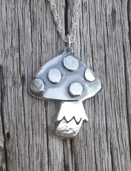 Mushroom pendant 