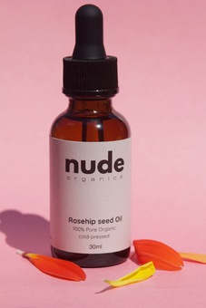 Certified 100% Organic Cold-Pressed Rosehip Seed Oil