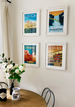 Collection of four art prints