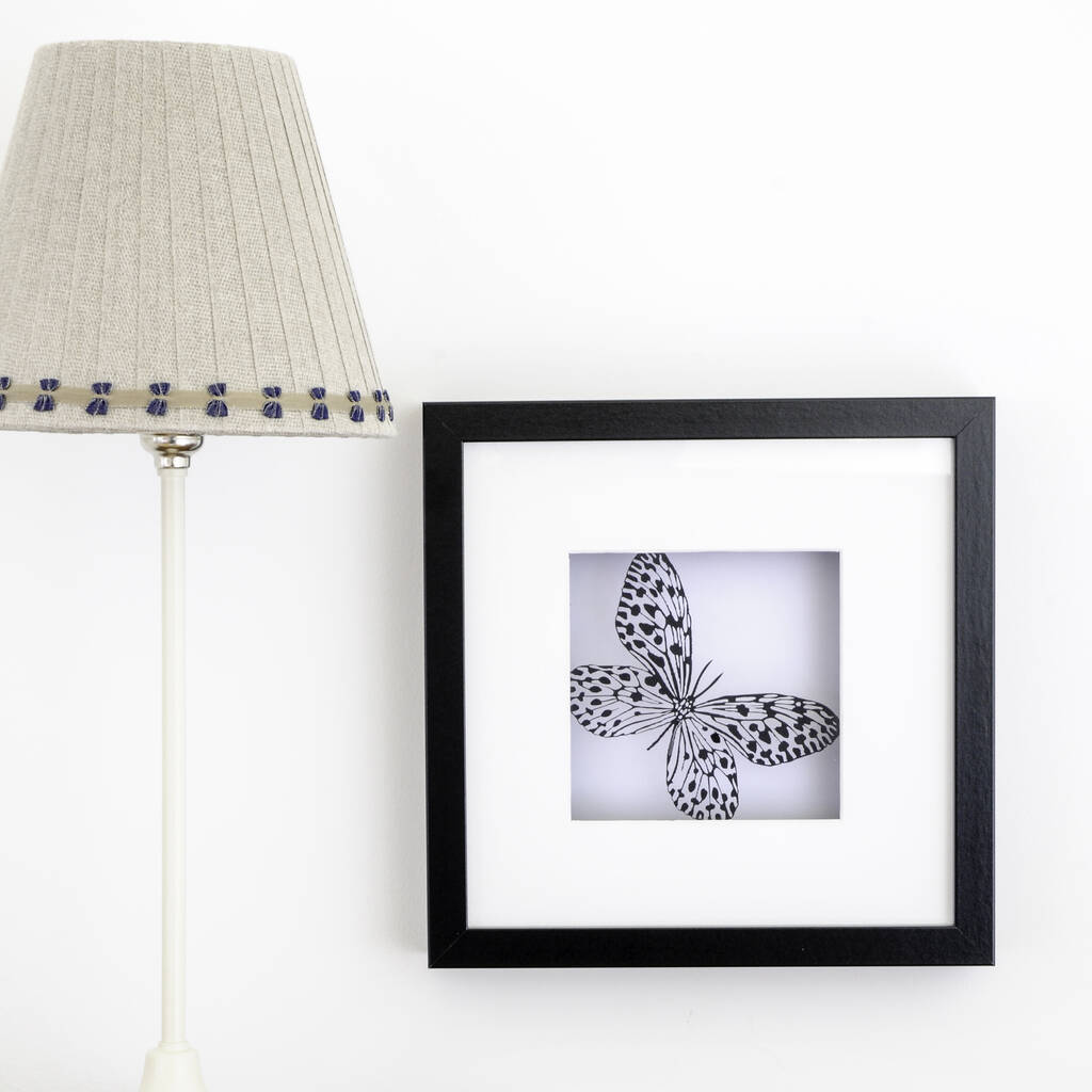 Framed Paper Cut Butterfly Artwork | Artwork | Framed |