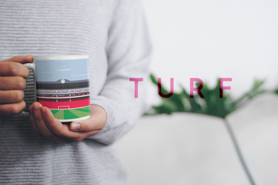 Turf Football Art Storefront