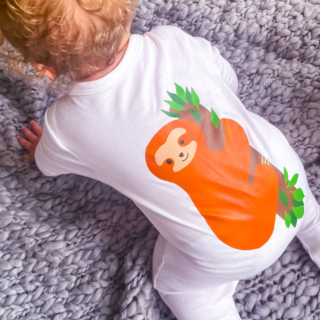 Sloth Baby Sleepsuit Onesie