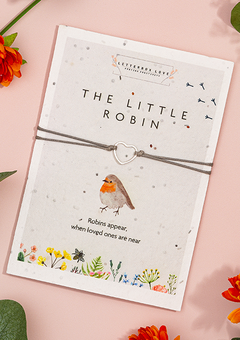 For the special friend or loved one who loves Robins and their meaning, introducing our beautiful Robin Bracelet Gift with a special plantable card