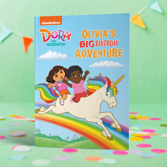 Dora The Explorer: Birthday Personalised Book