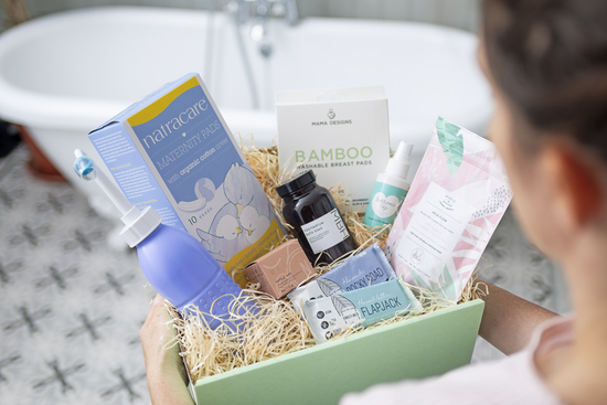 Postpartum care kit new mum gift