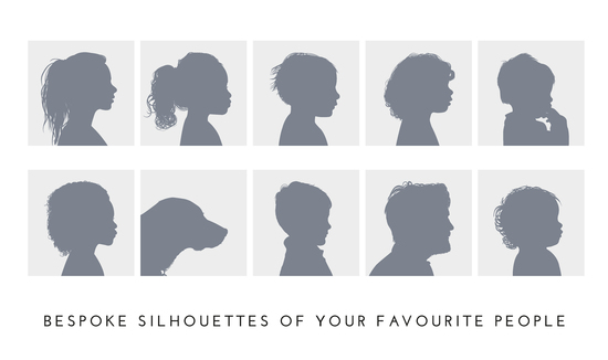 Bespoke silhouettes of your favourite people