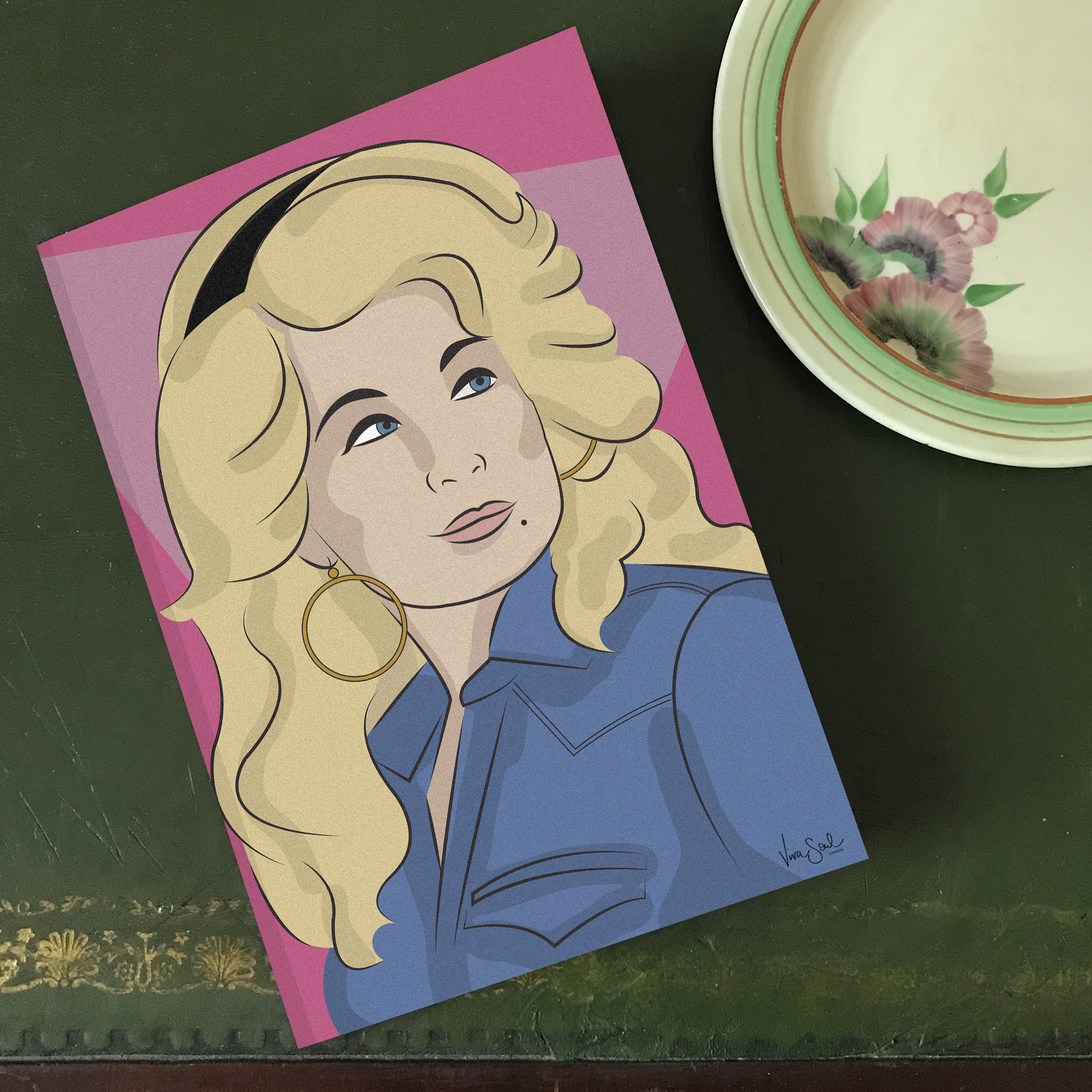 'Dolly' A5 Lined Notebooks