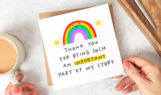 Important Part Of My Story Greeting Card By Arrow Gift Co