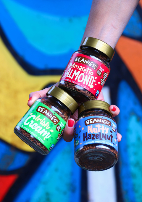 Beanies Flavoured Coffee | Storefront | notonthehighstreet.com