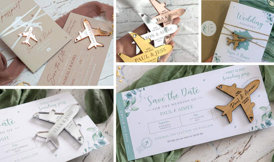 Home of Destination Wedding Passport Invitations, Boarding Pass Save the Dates and Stationery made from Wood & Acrylic for Weddings Abroad