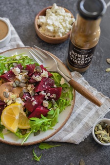 Honey & Balsamic Dressing on salad