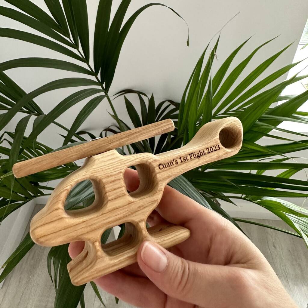 Personalised Wooden Aeroplane  