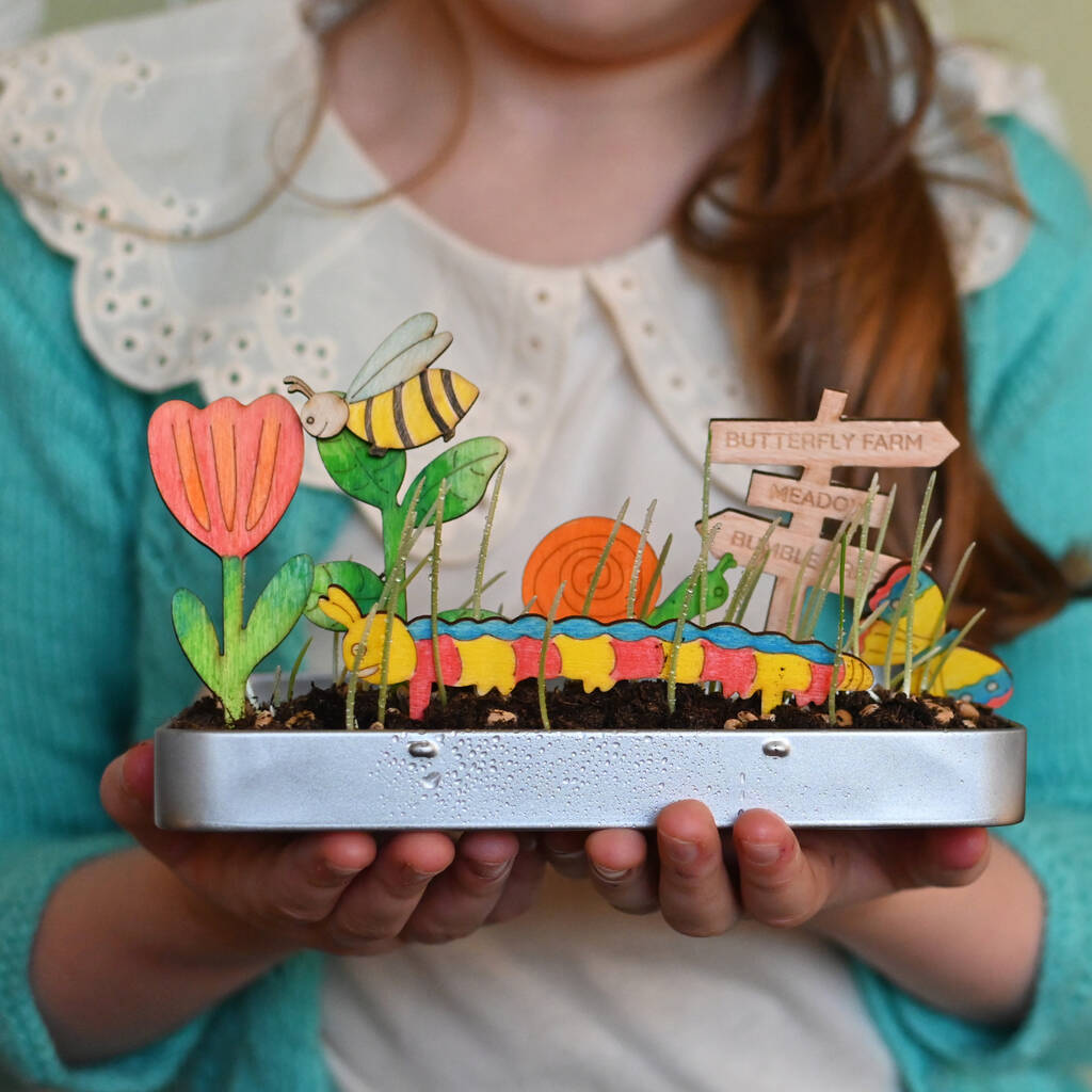 Personalised Make Your Own Mini Beast Garden