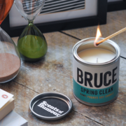 Bruce Spring Clean Scented Soy wax candle