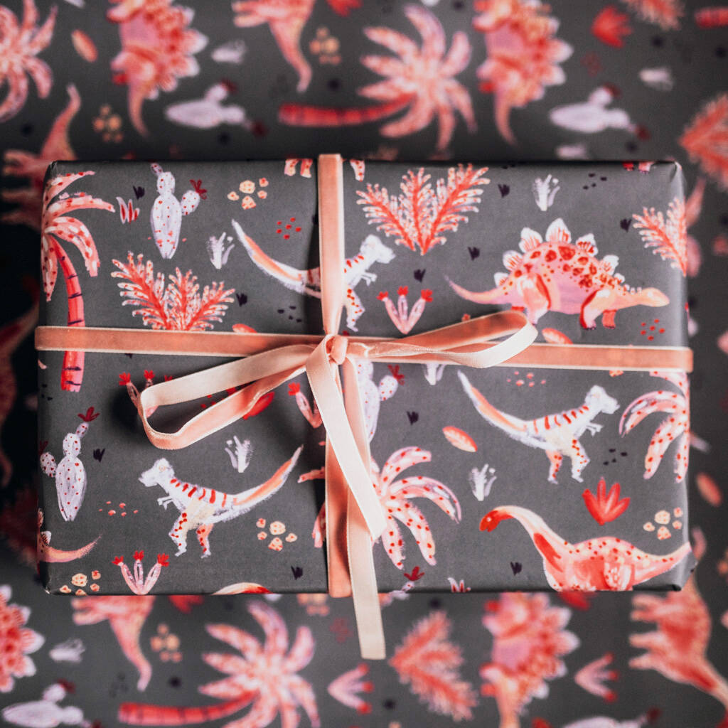 Dinosaur Wrapping Paper