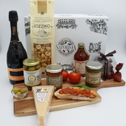 Italian prosecco and artisan ingredients foodie gourmet giftgift