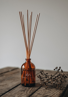 amber bottle reed diffuser 