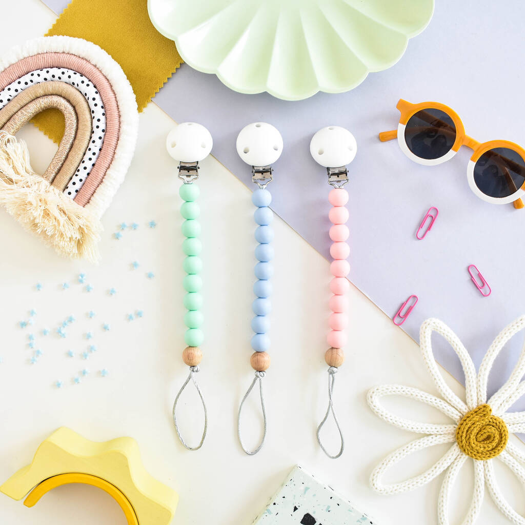 Silicone Colour Dummy Clip
