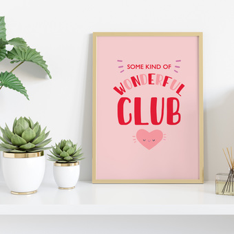 Wonderful club Kid's Print