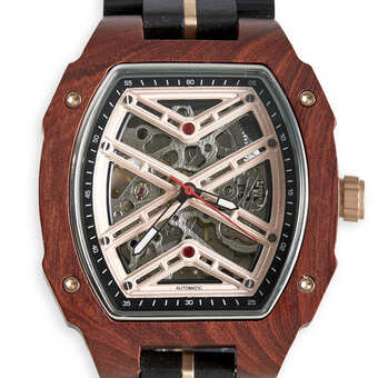 The Mahogany by The Sustainable Watch Company - Sustainable Natural Wood Vegan Wristwatches