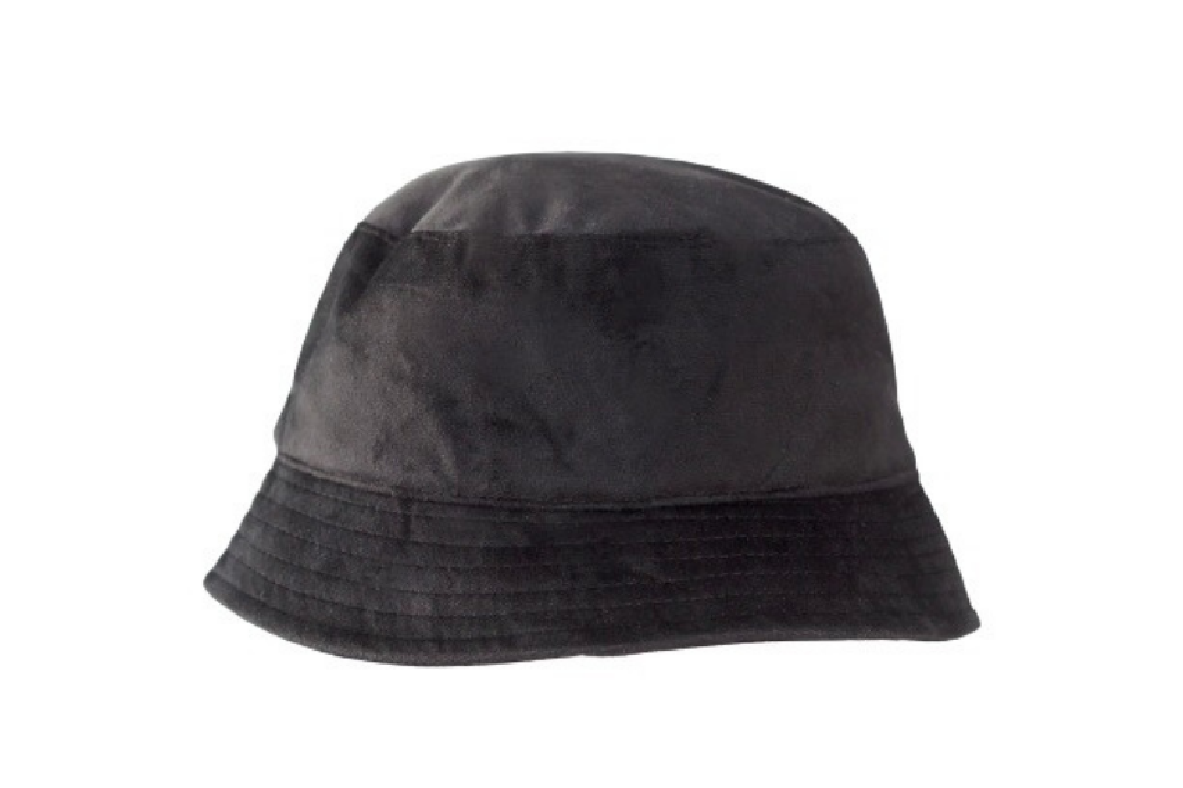 Black Velvet Bucket Hat