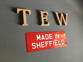 Everything at STUDIO TEW is handmade in Sheffield