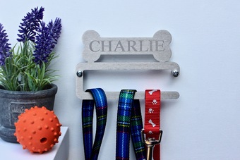 Personalised Dog Lead Hanger