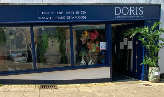 Doris Brixham Shop Front